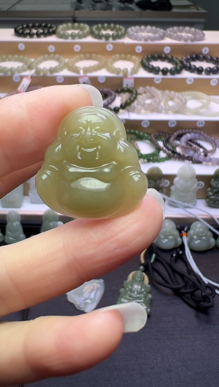 颈饰未镶嵌和田玉163号链接约卡25*25*6