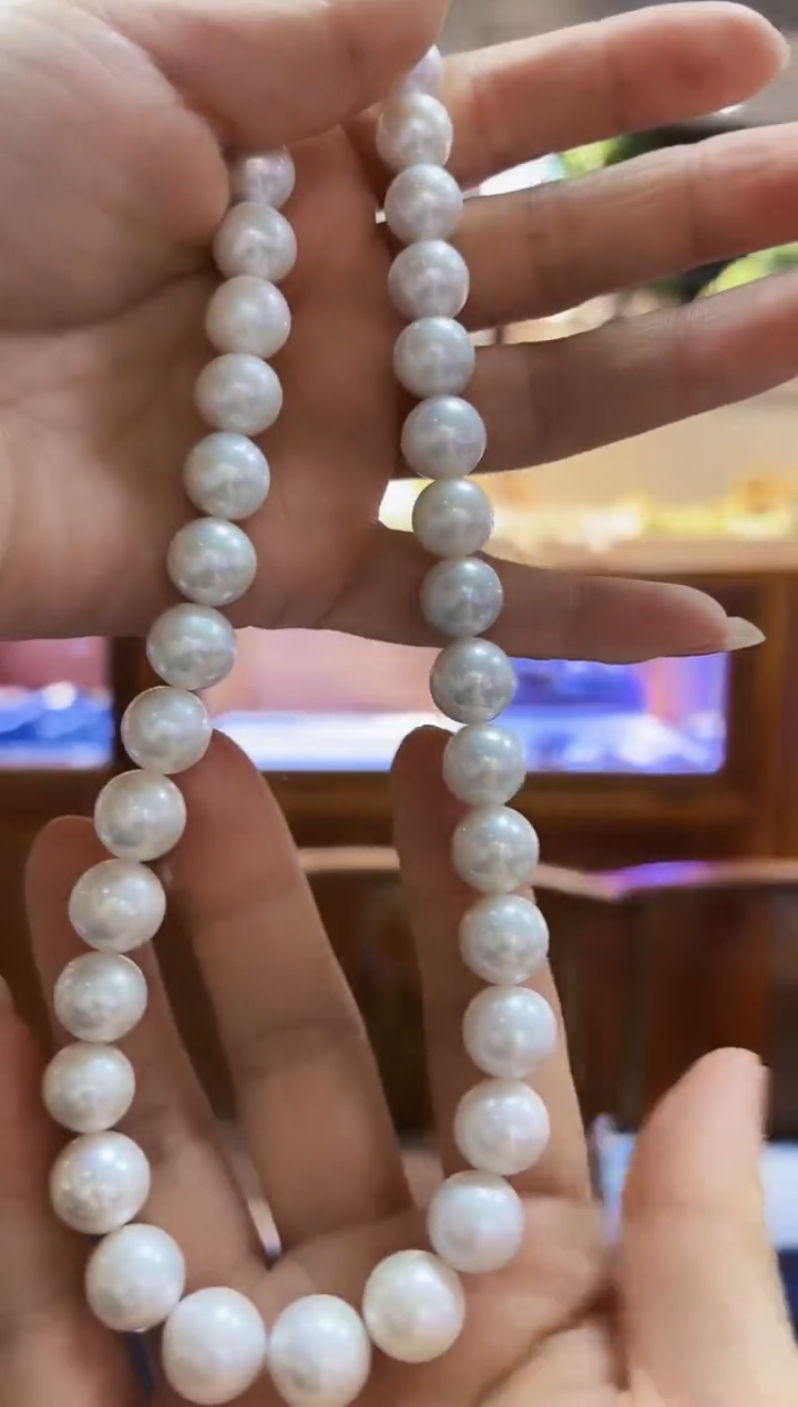 【闪购商品】淡水珍珠颈饰未镶嵌项链13