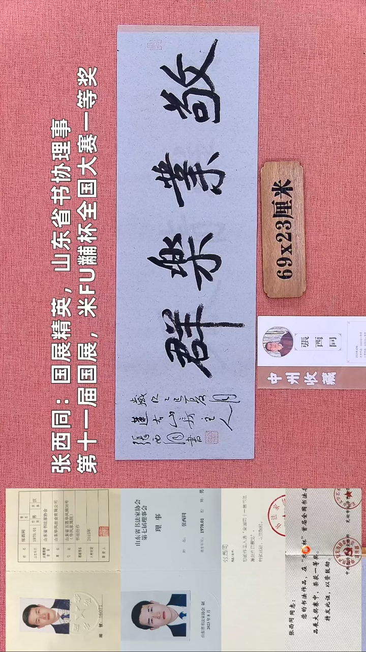书法195        张老师书法作品