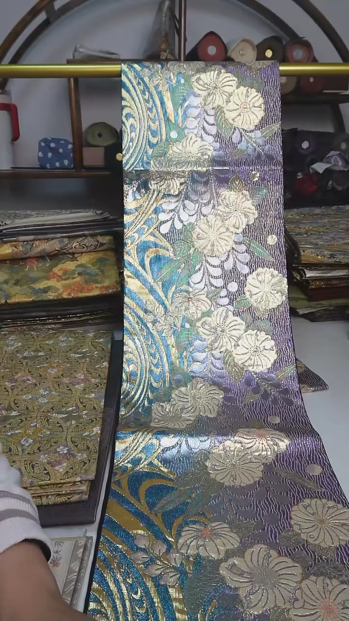 【闪购商品】织绣12西阵织六通石花