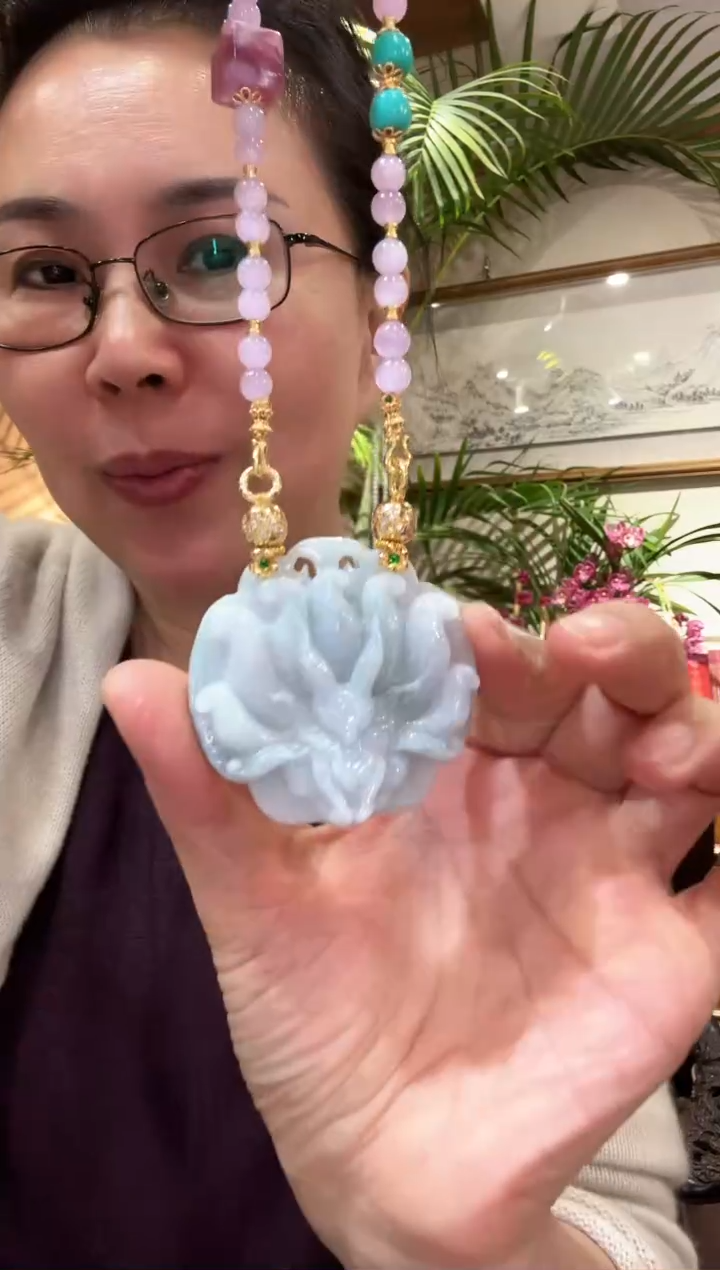 【闪购商品】翡翠颈饰未镶嵌国风