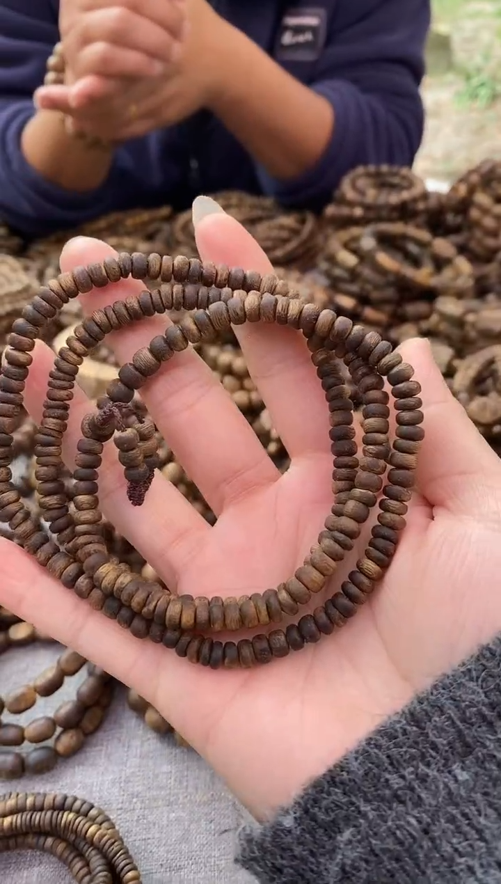 【闪购商品】沉香手串高端随型片珠多圈棋楠手串12+多样性发一