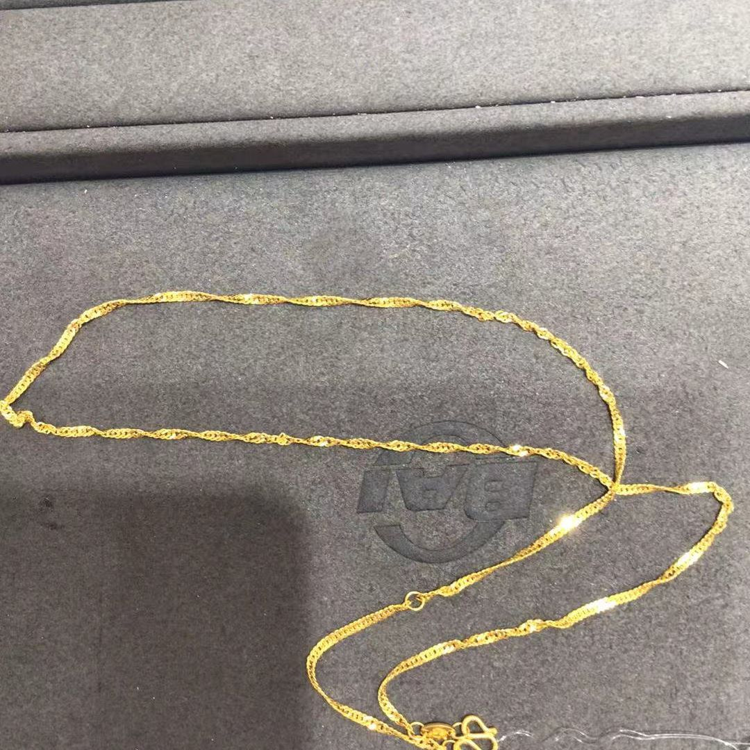 CBAI/菜百XT 足金项链