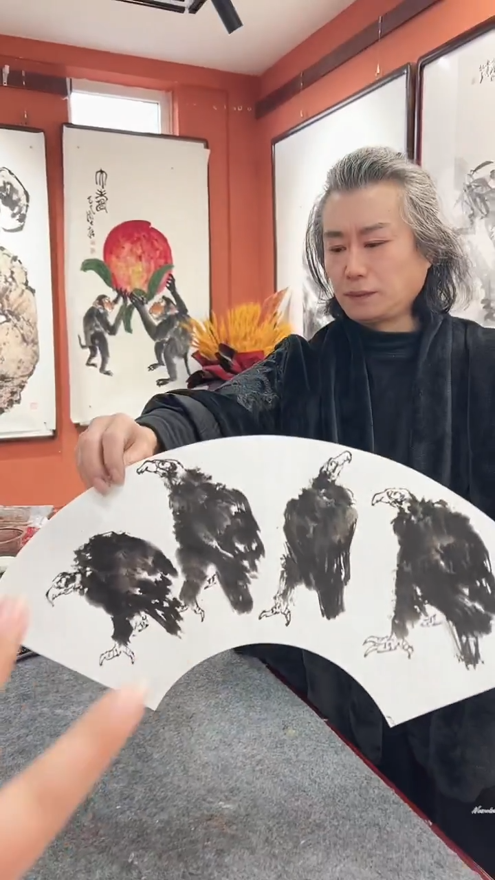 国画周大拙/国画/花鸟