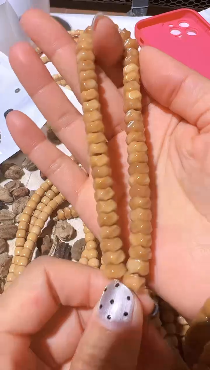 【闪购商品】菩提根/象牙果手串龙脊卡8+龙骨手持 7号