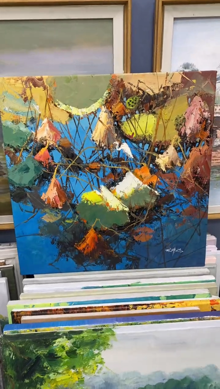 【闪购商品】手工手繪精品油畫60+60