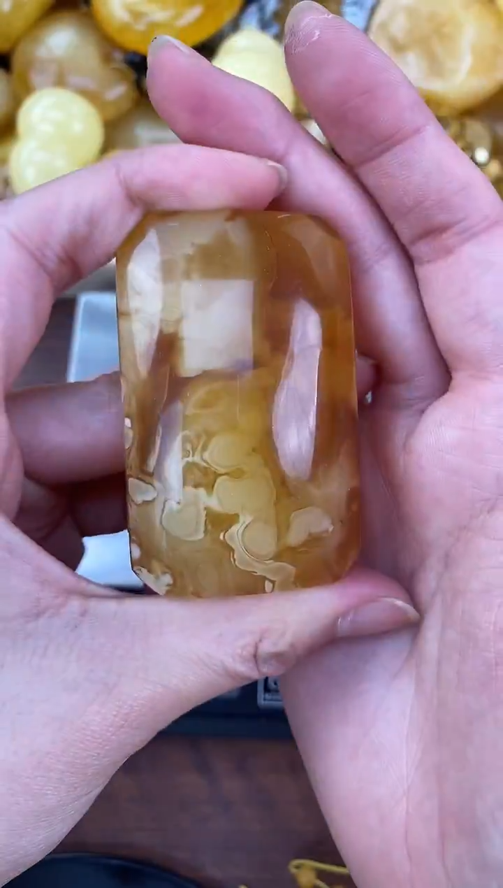 裸石琥珀未镶嵌天然琥珀蜜蜡