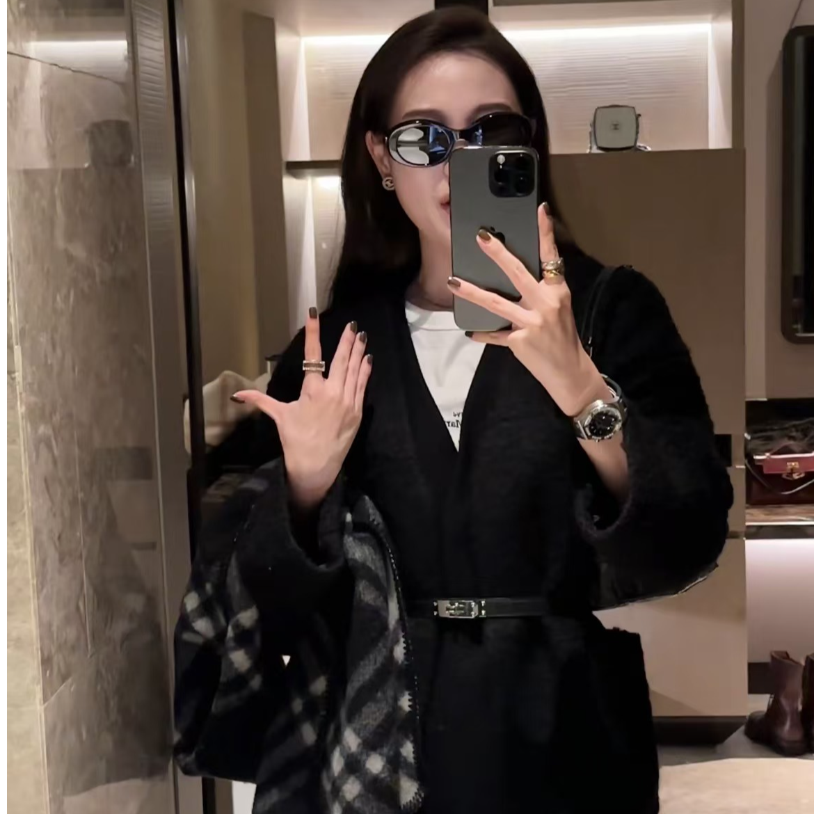 【米卡私服】自在从绒秋羊羔毛大衣