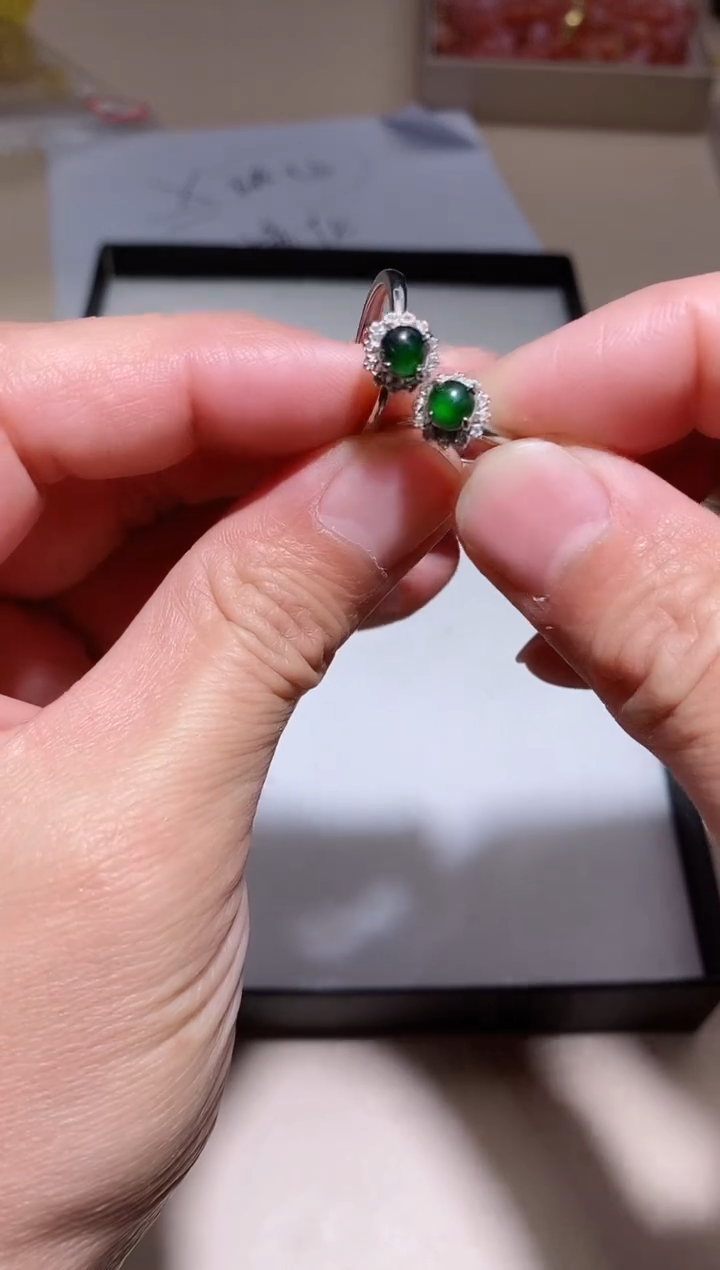 【闪购商品】翡翠戒指未镶嵌多样性发其一【15】