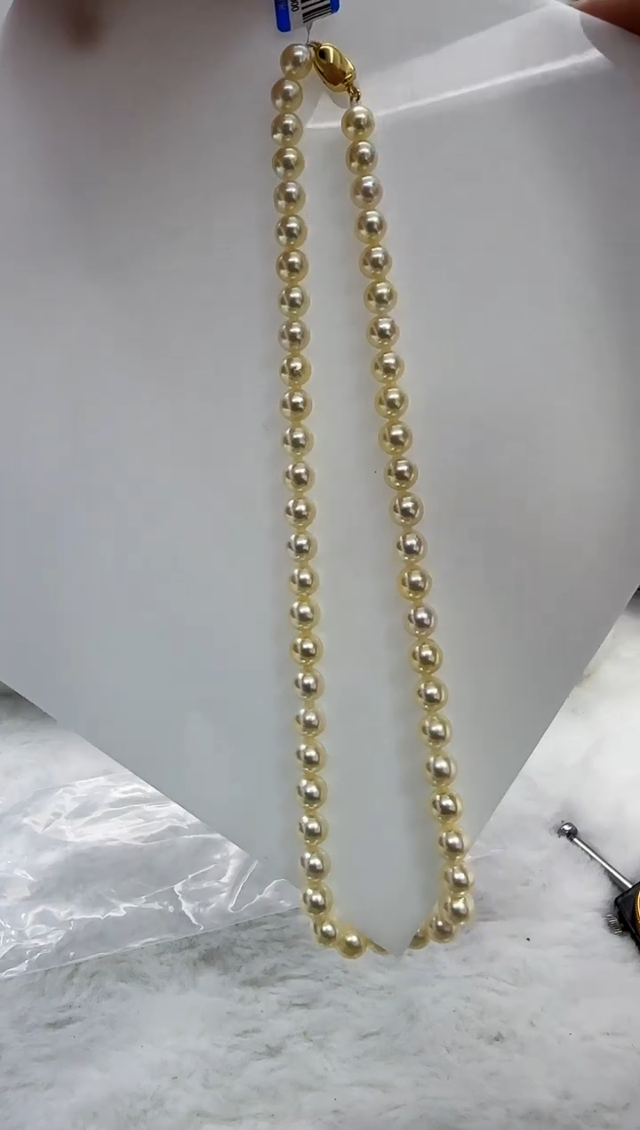 【闪购商品】海水珍珠DA未镶嵌羽皇金7 t855