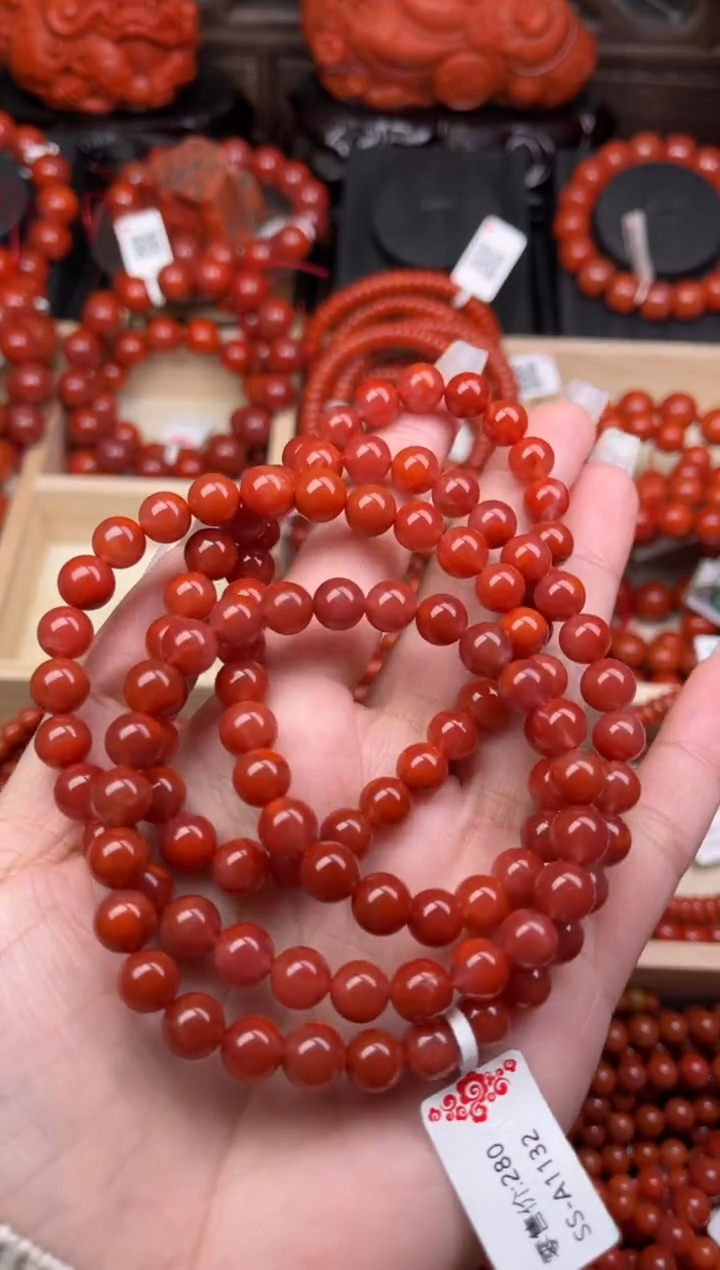 【闪购商品】南红玛瑙珠宝奇石未镶嵌7