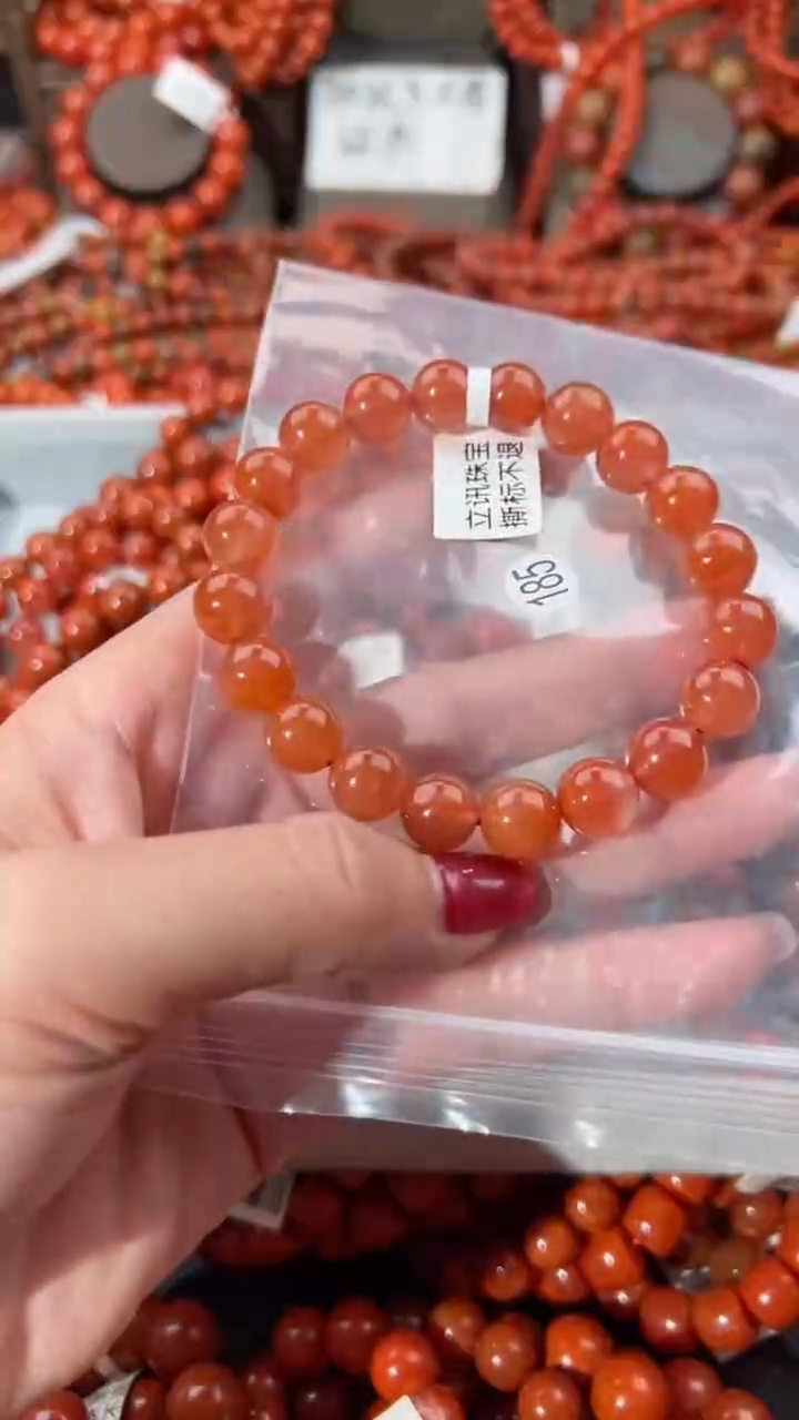 【闪购商品】南红玛瑙手串未镶嵌10+
