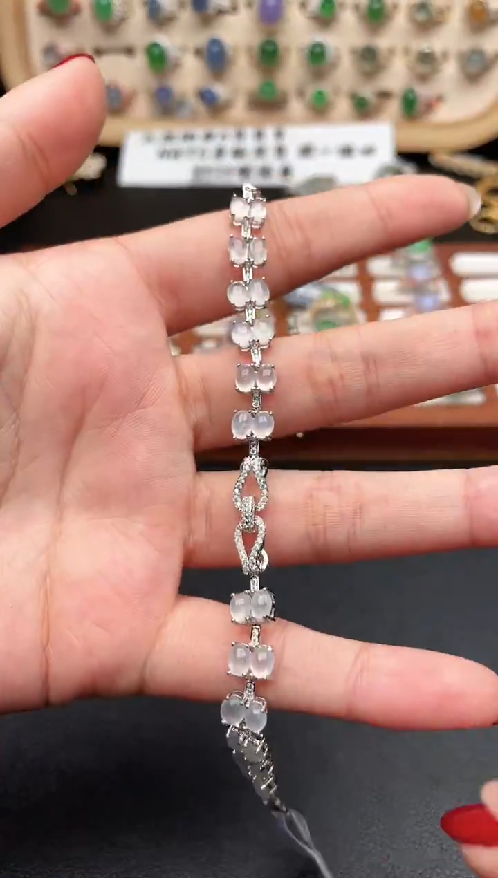 未镶嵌戒指翡翠一物一证一礼盒