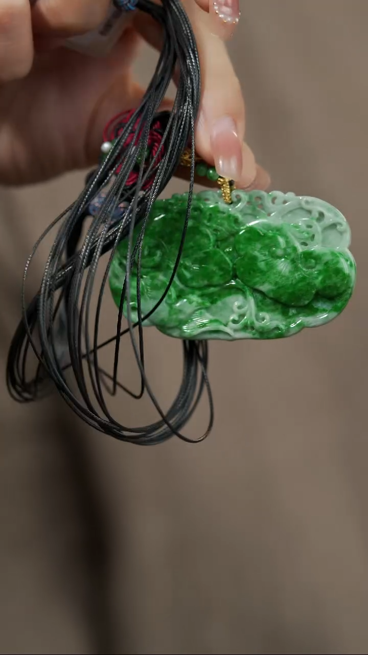 【闪购商品】翡翠颈饰未镶嵌@YLG02011341@大号