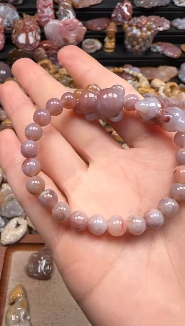 【闪购商品】硅化珊瑚（珊瑚玉）颈饰未镶嵌591