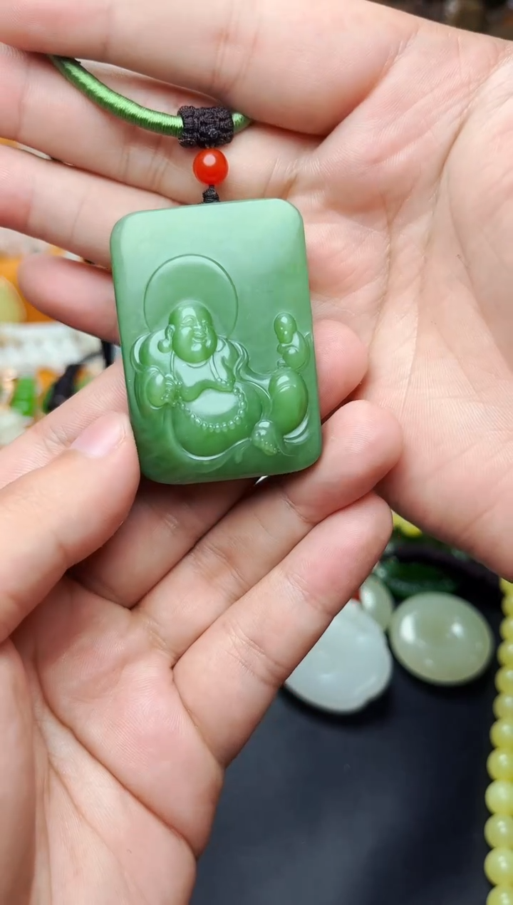 【闪购商品】和田玉颈饰未镶嵌佛01