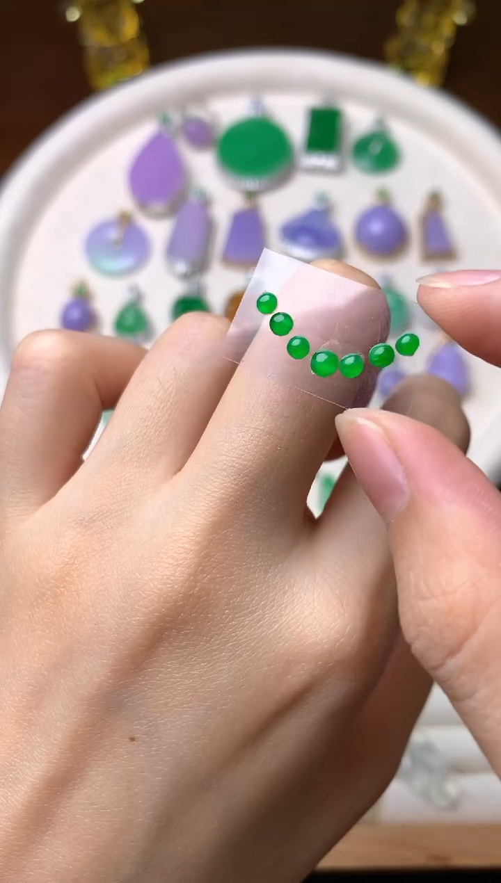 【闪购商品】定制翡翠未镶嵌裸石（镶嵌定制）