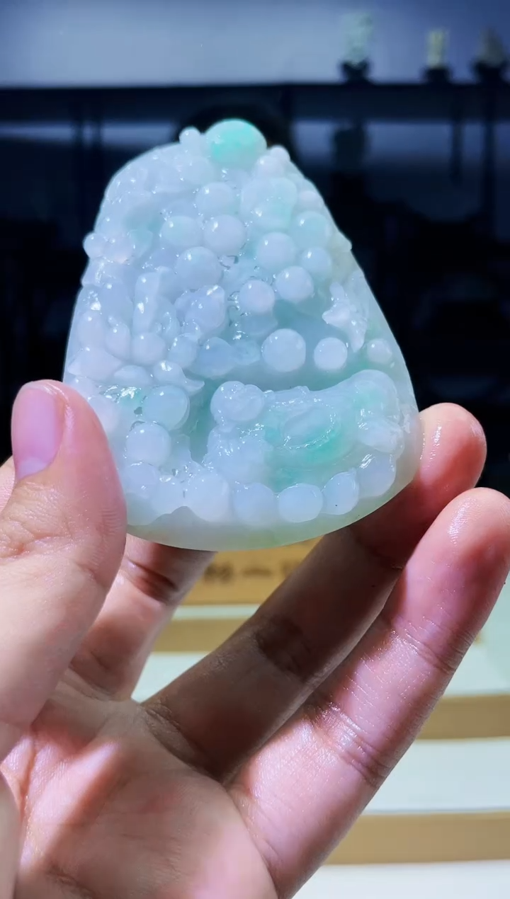 【闪购商品】定制翡翠未镶嵌毛货01230015 