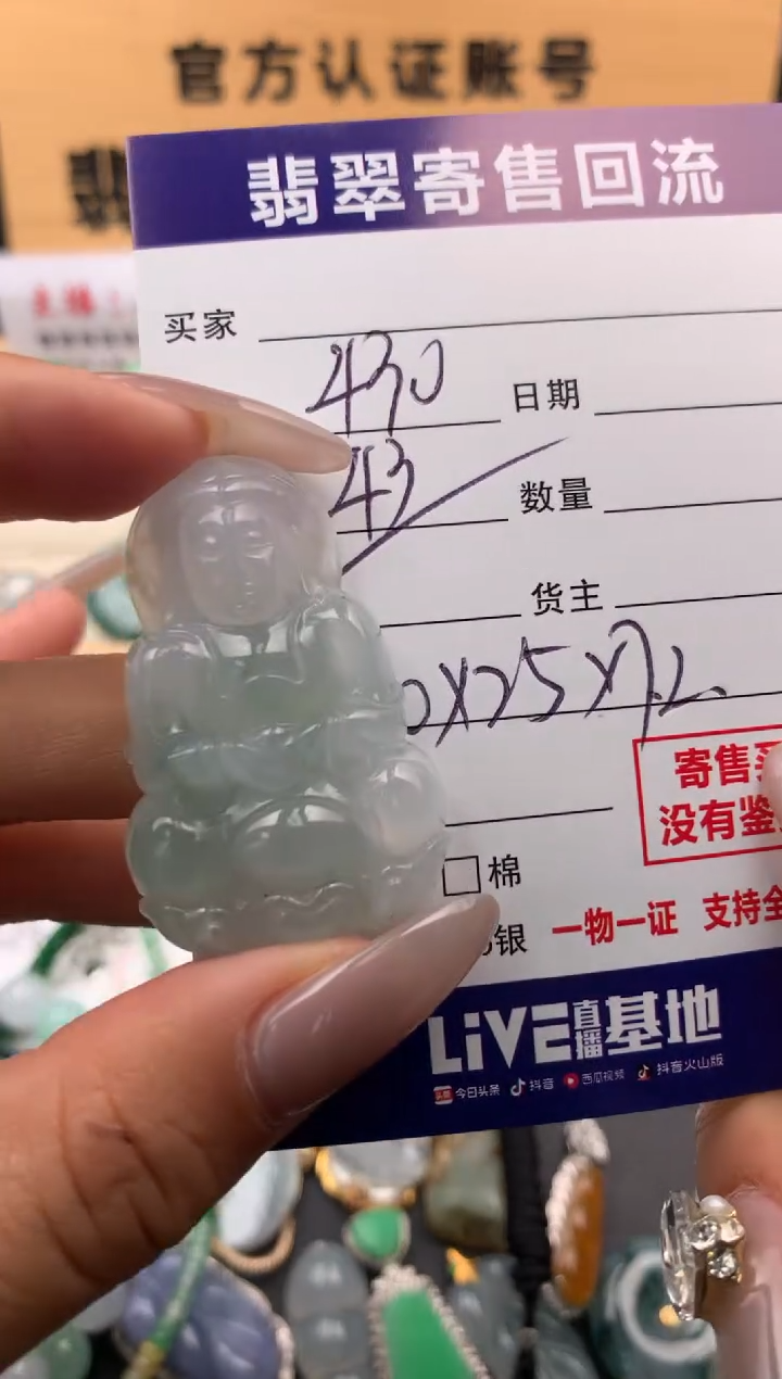 翡翠未镶嵌颈饰10126962