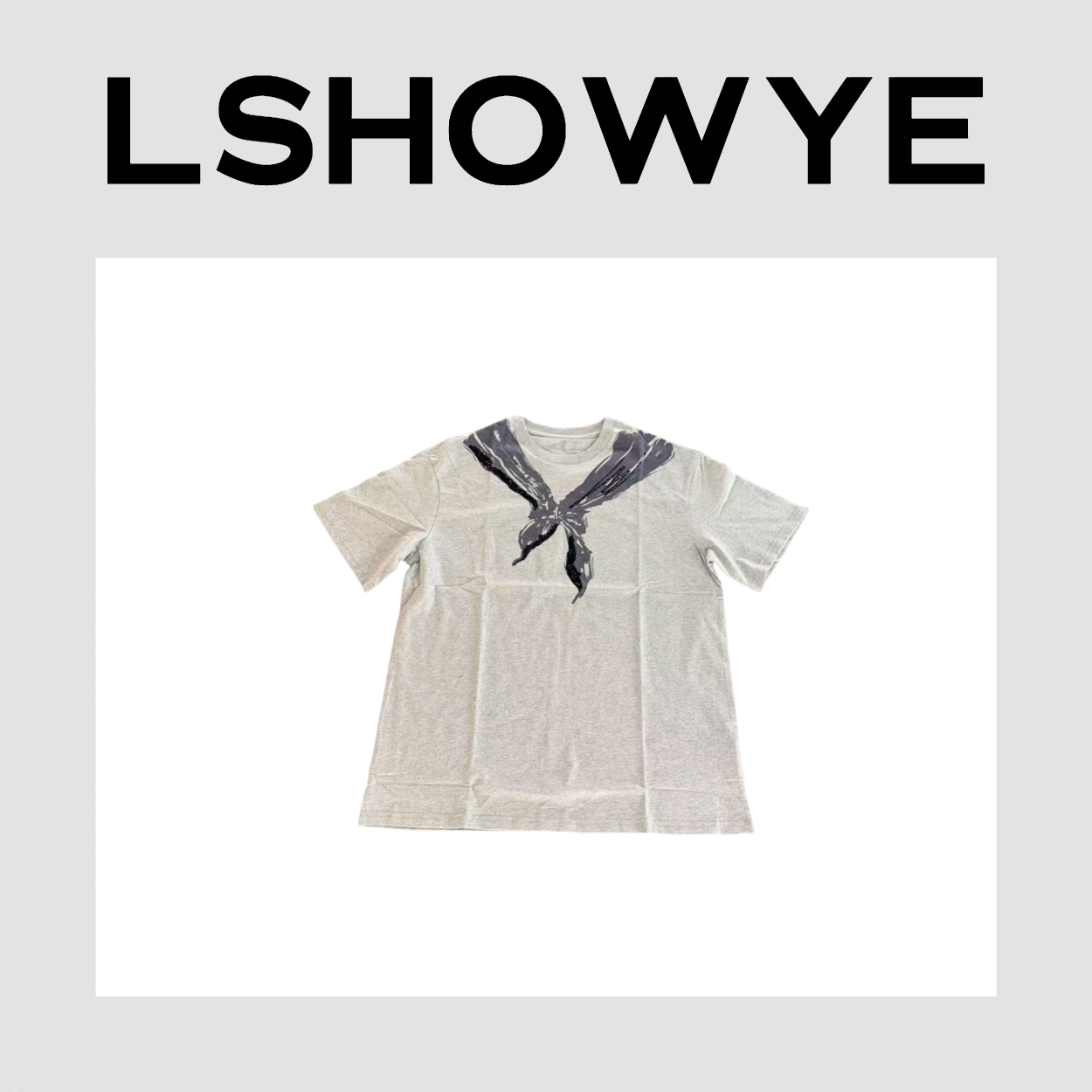 LSHOWYE｜蝴蝶结大T T566