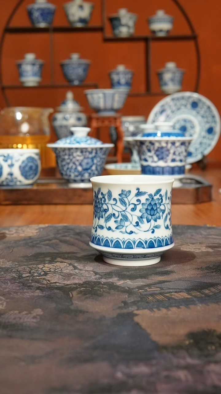 【闪购商品】景德镇镹曰陶柴窑手工手绘