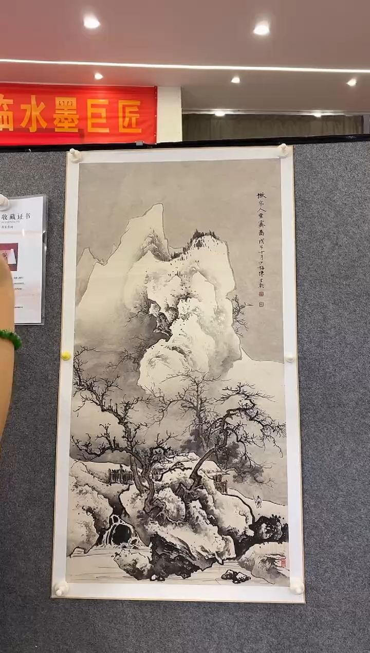 书法C24/雪景墨宝——————