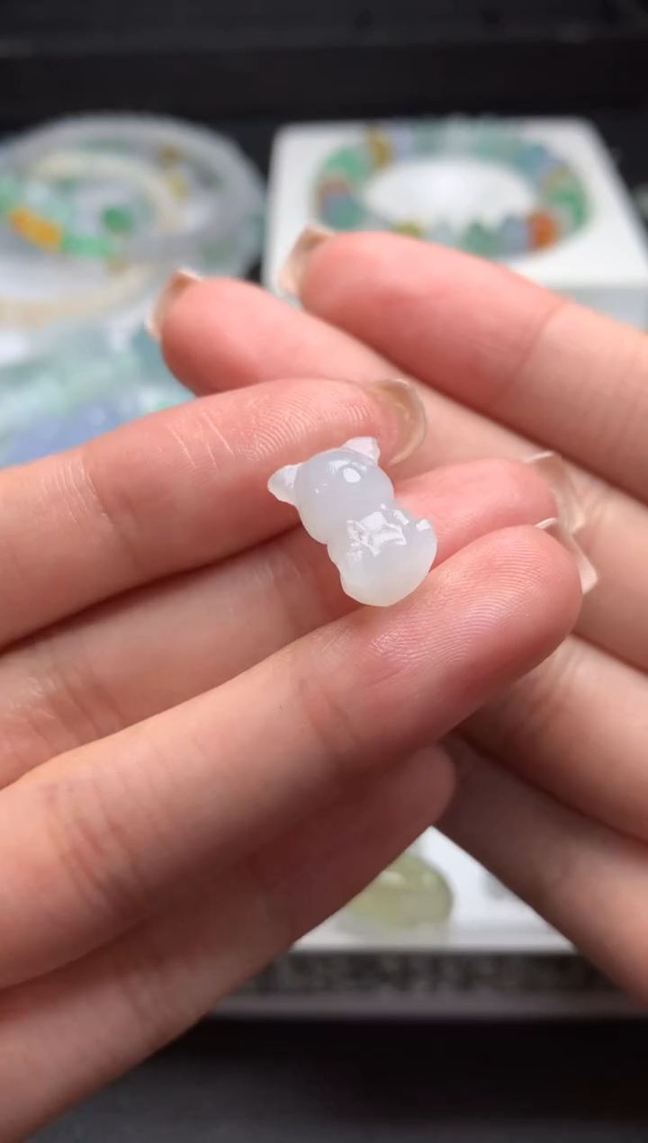 定制翡翠未镶嵌毛货