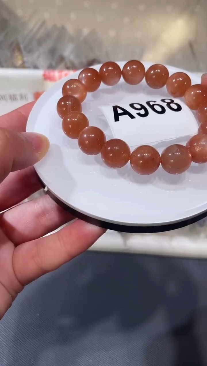 未镶嵌手链长石月光12+A968