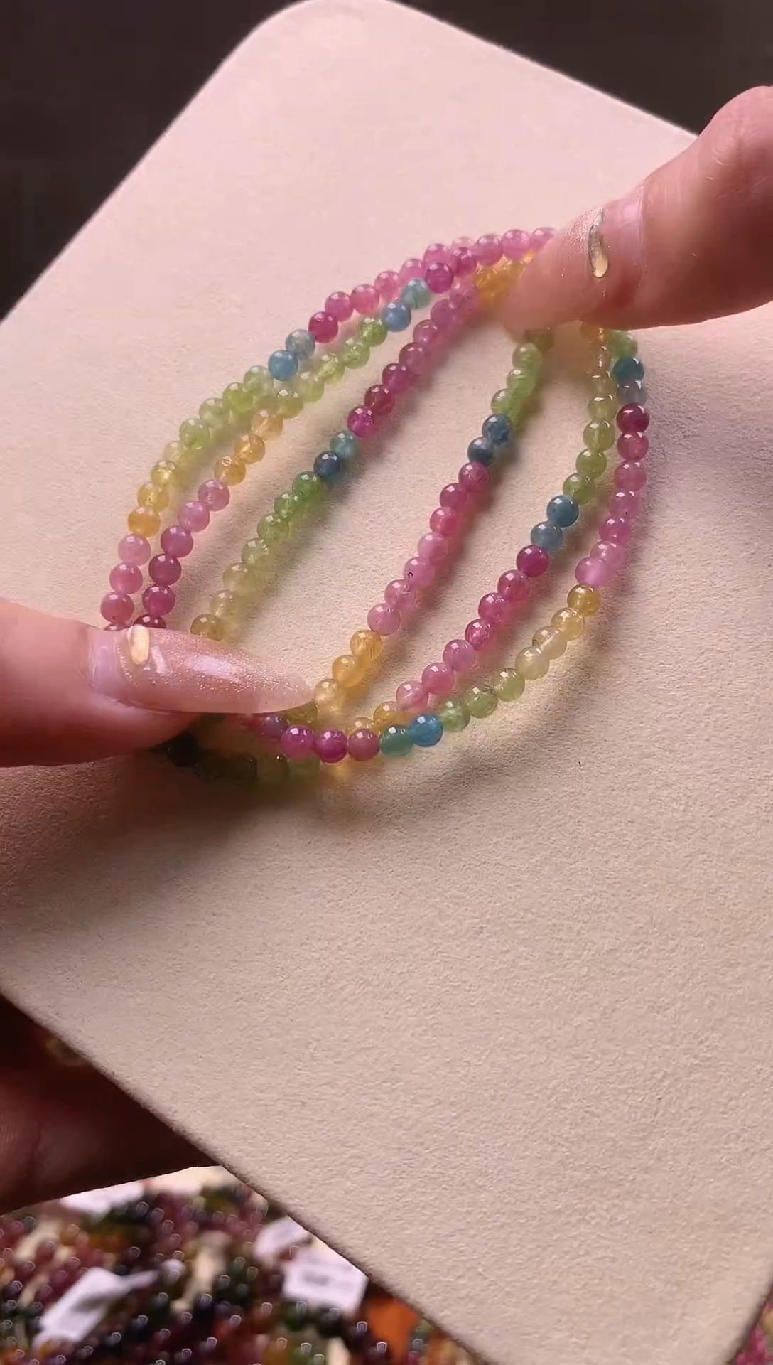 【闪购商品】碧玺手串未镶嵌碧玺