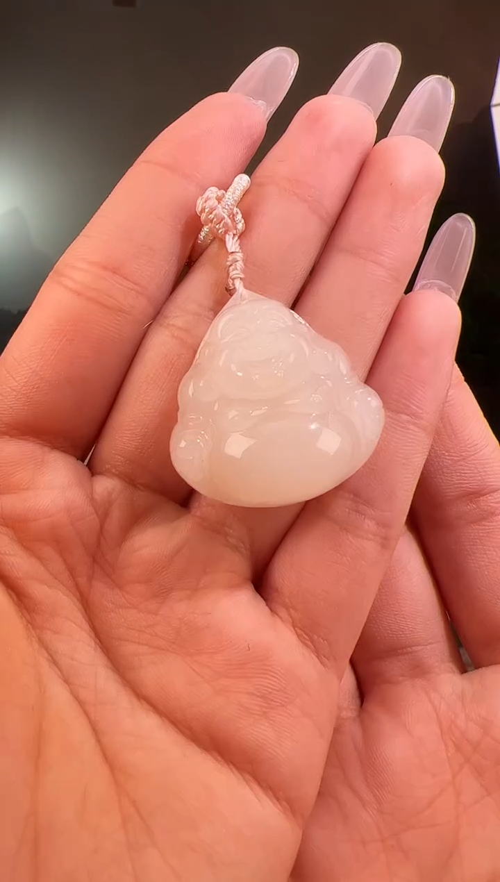 【闪购商品】和田玉颈饰未镶嵌佛公1029