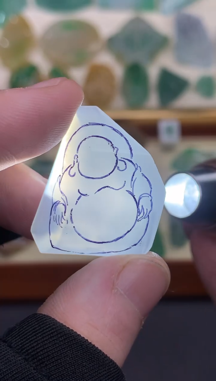 未镶嵌定制翡翠天然翡翠裸石（包工）