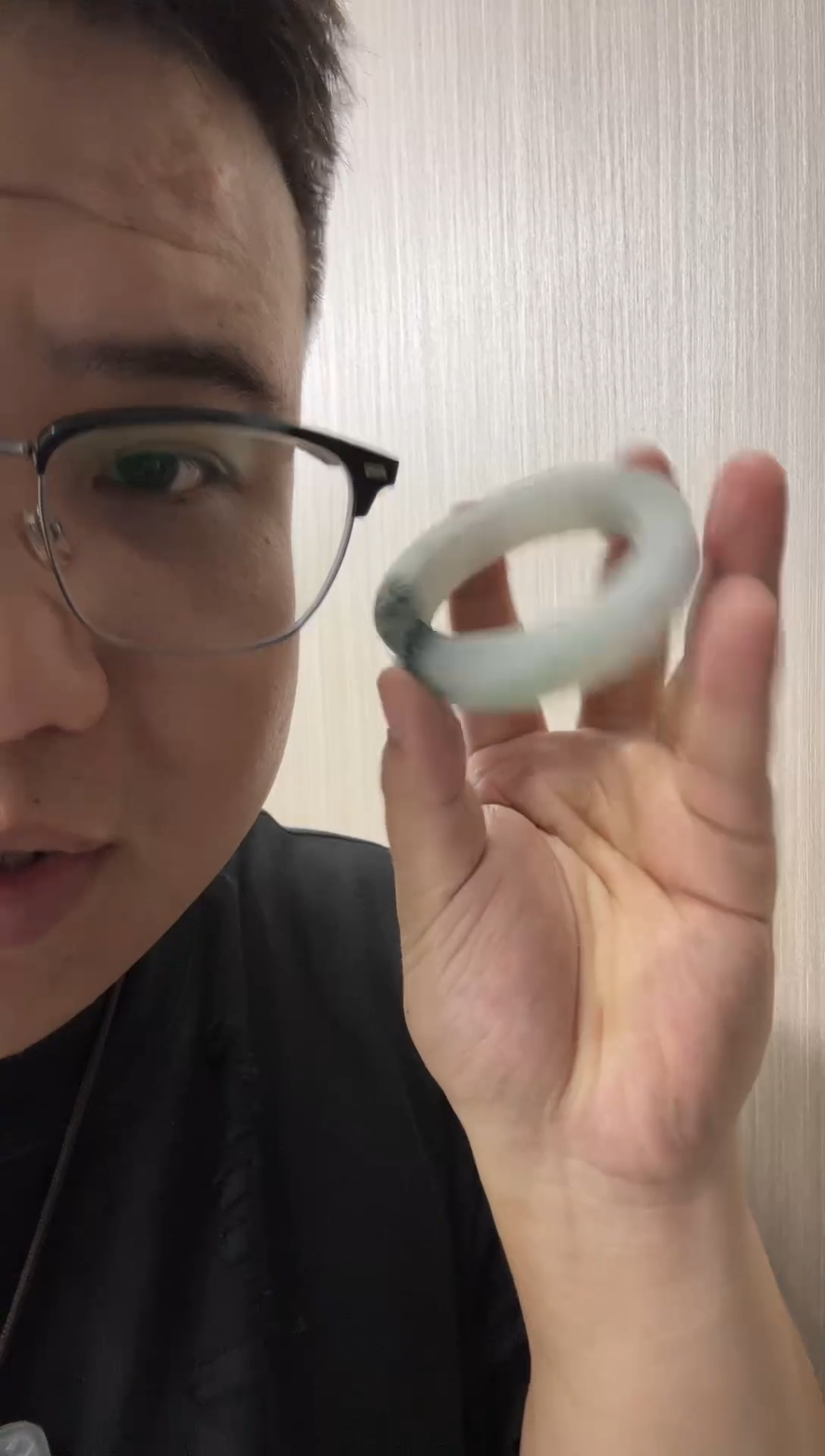 未镶嵌手镯定制翡翠竺*妈手镯定制
