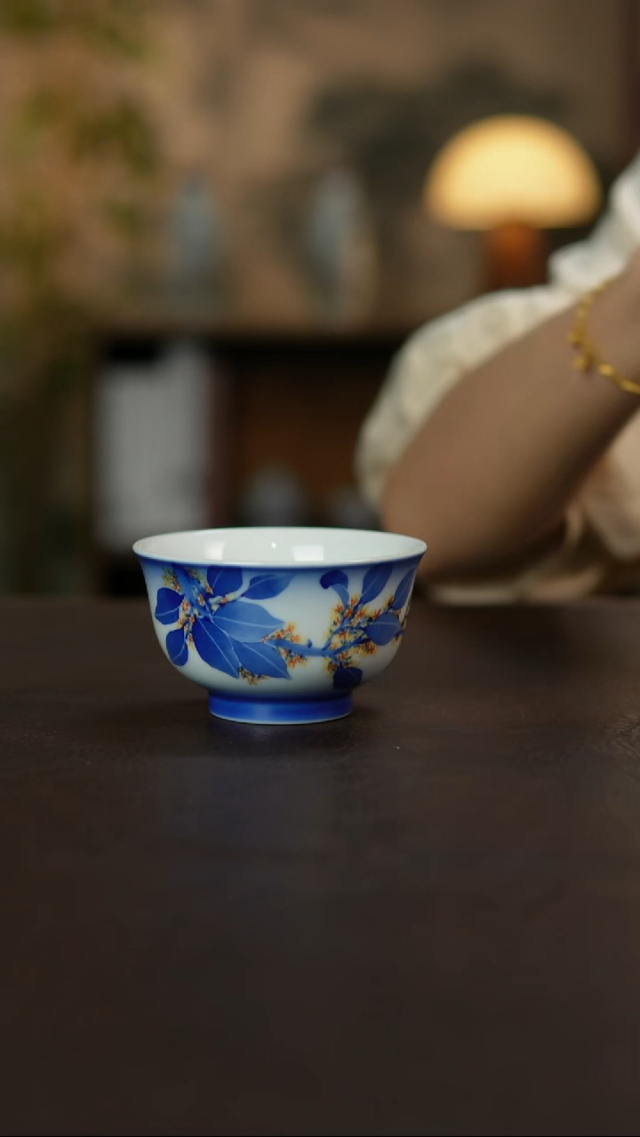 杯景德镇陶瓷杯碗柴烧多人
