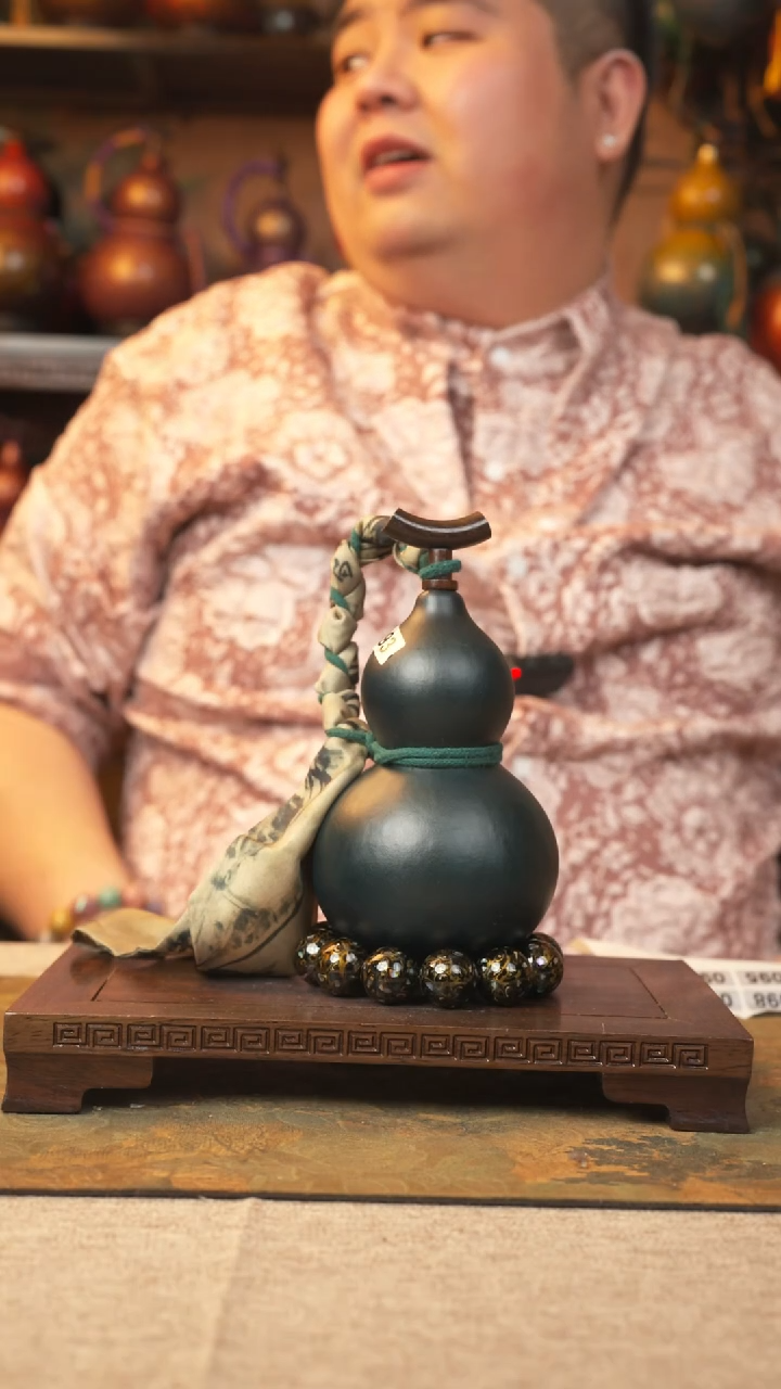 【闪购商品】093大漆葫芦一物一拍记葫堂出品