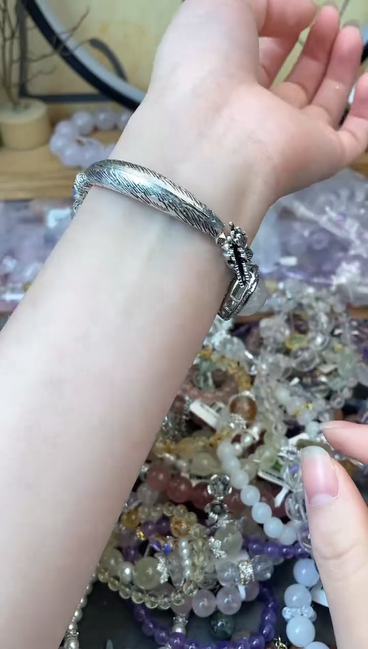 水晶手链未镶嵌304手串