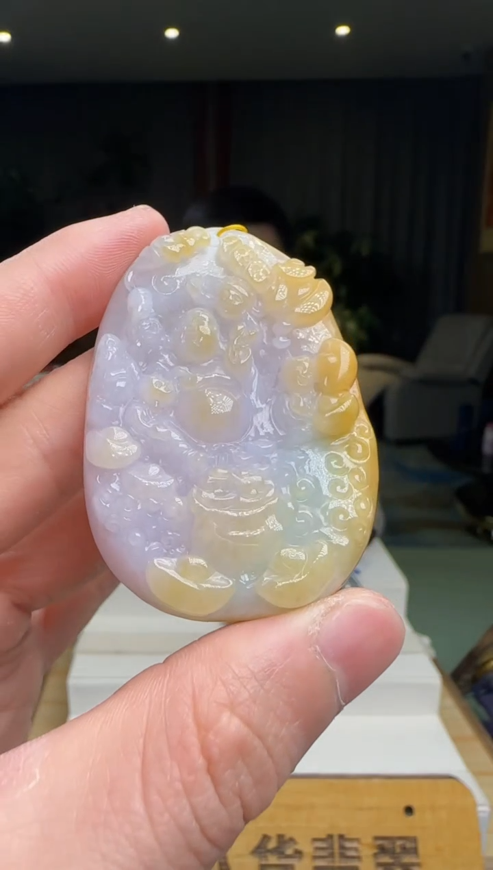 【闪购商品】翡翠颈饰未镶嵌DY@@960Q3J15765