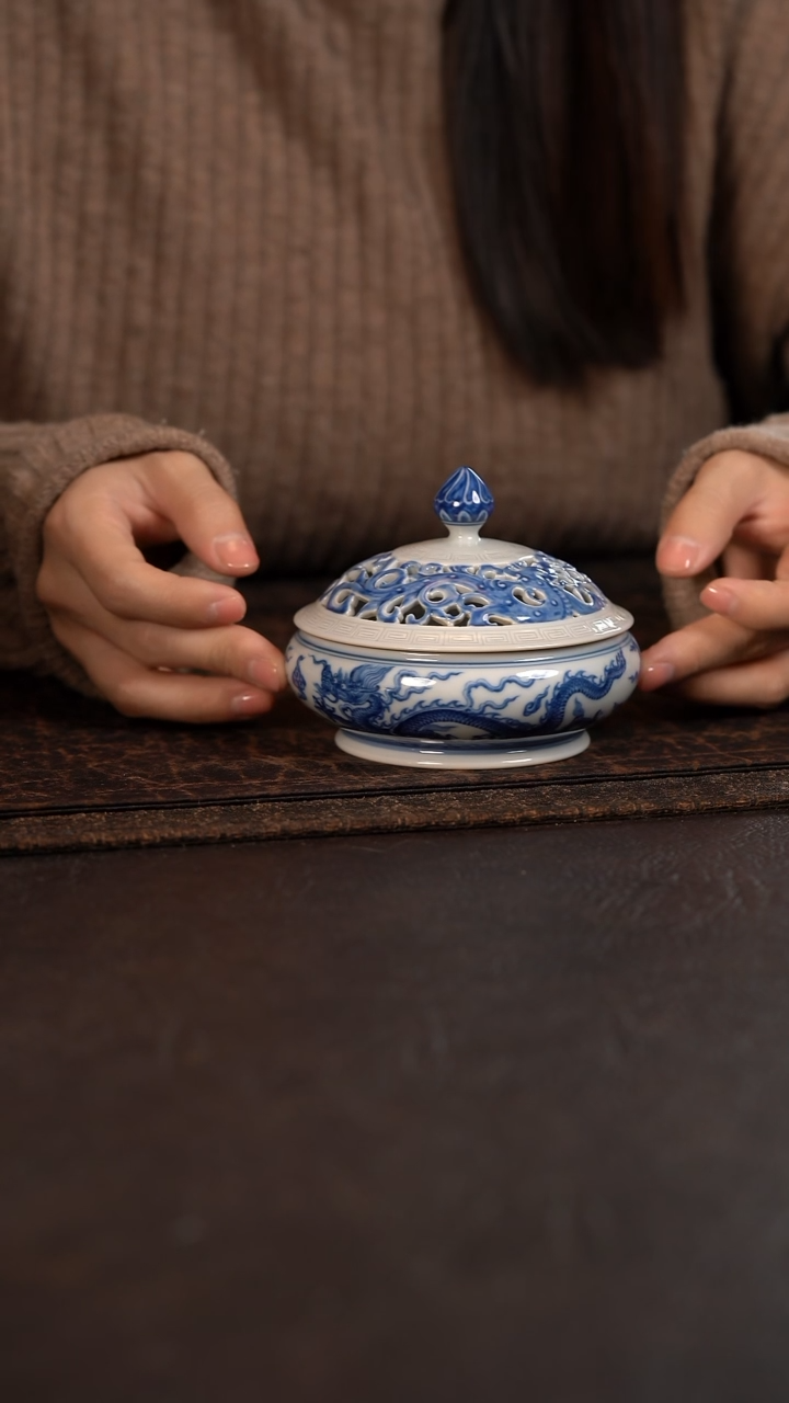 【闪购商品】杯望月怀古双龙香炉