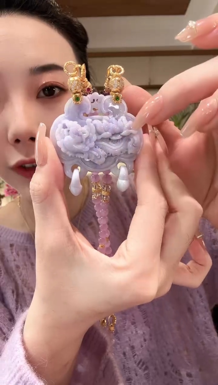 【闪购商品】翡翠颈饰未镶嵌国风