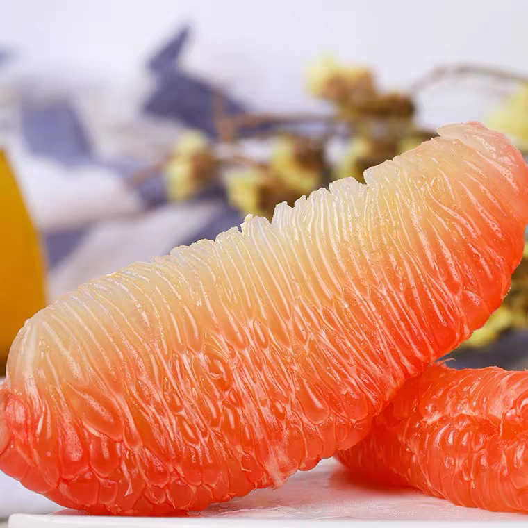 福建平和翡翠青柚老树头茬鲜果 皮薄肉厚多汁应季清甜水果