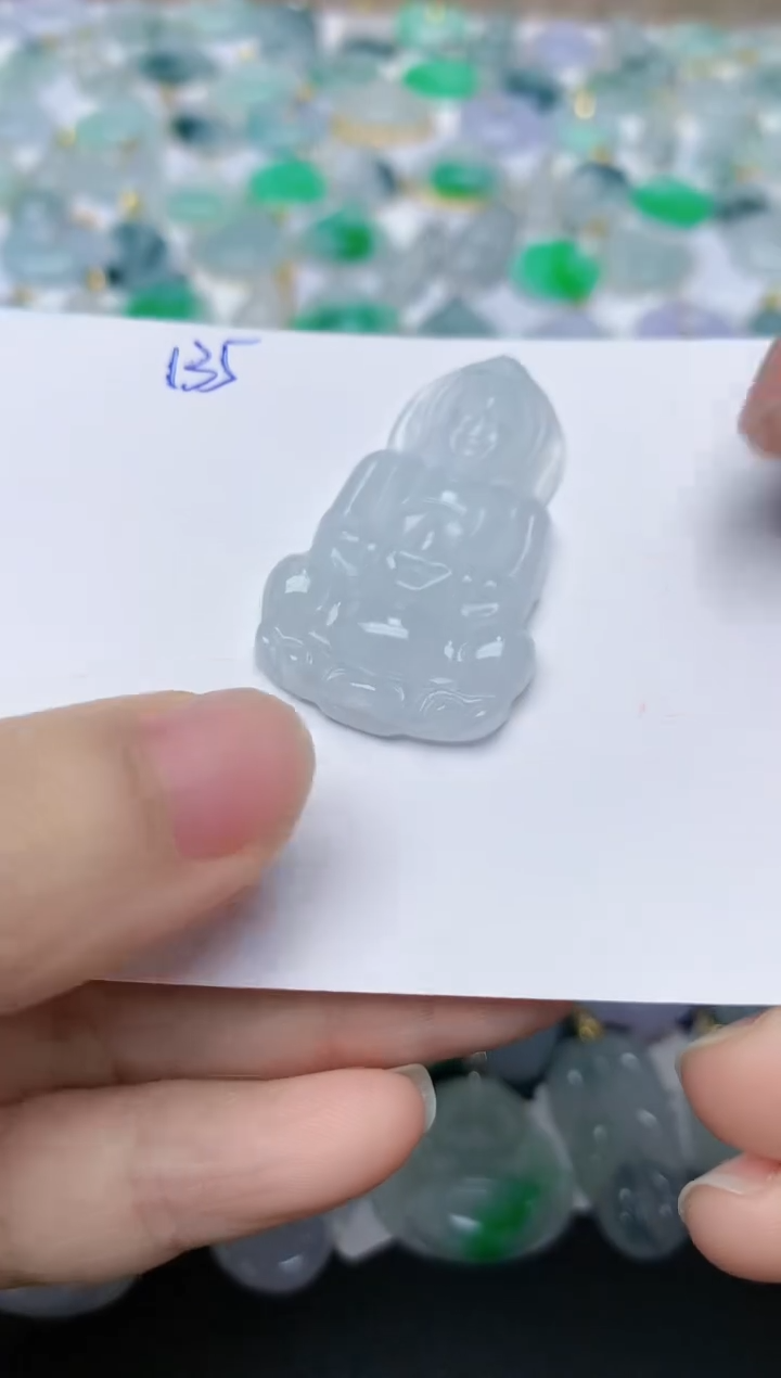 【闪购商品】翡翠颈饰未镶嵌天然翡翠A货    135