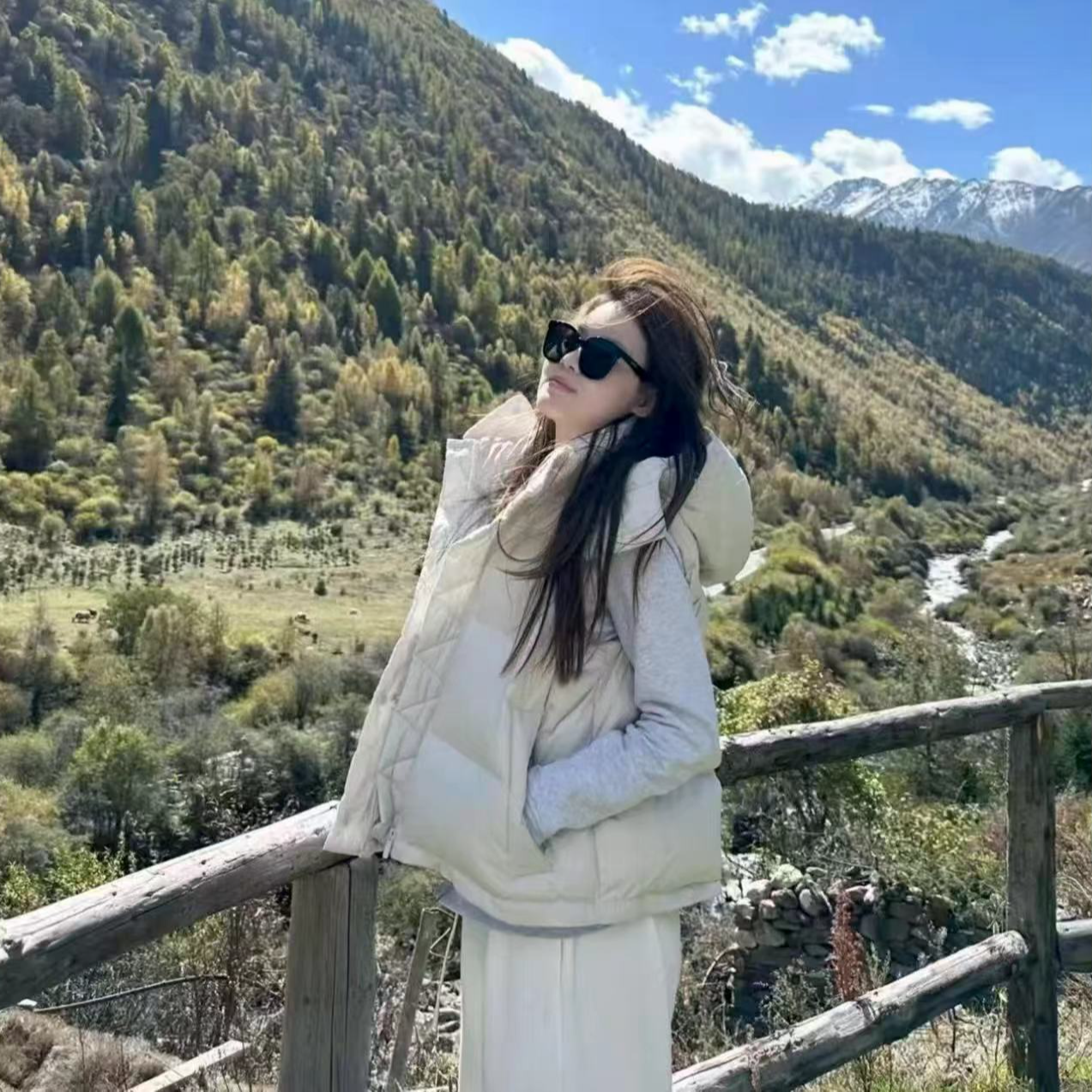 泡芙四格羽绒连帽马甲-小鹿专属2