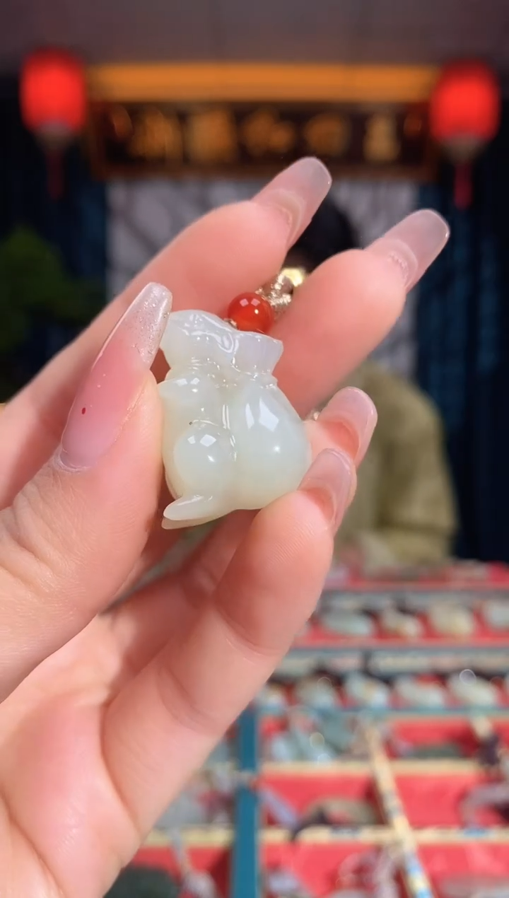 【闪购商品】和田玉颈饰未镶嵌鼠