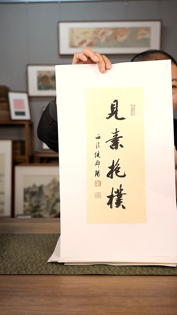 书法协会会员老师作品-见素抱朴