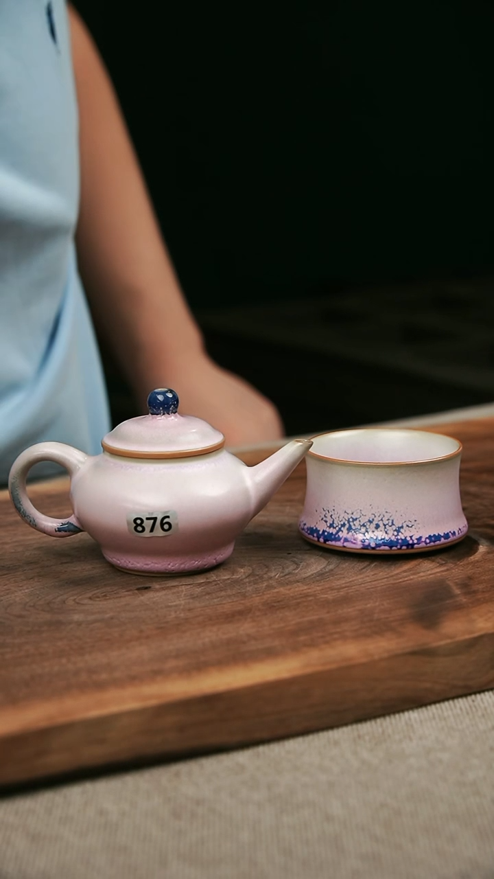 瓷片钧瓷茶器茶壶876