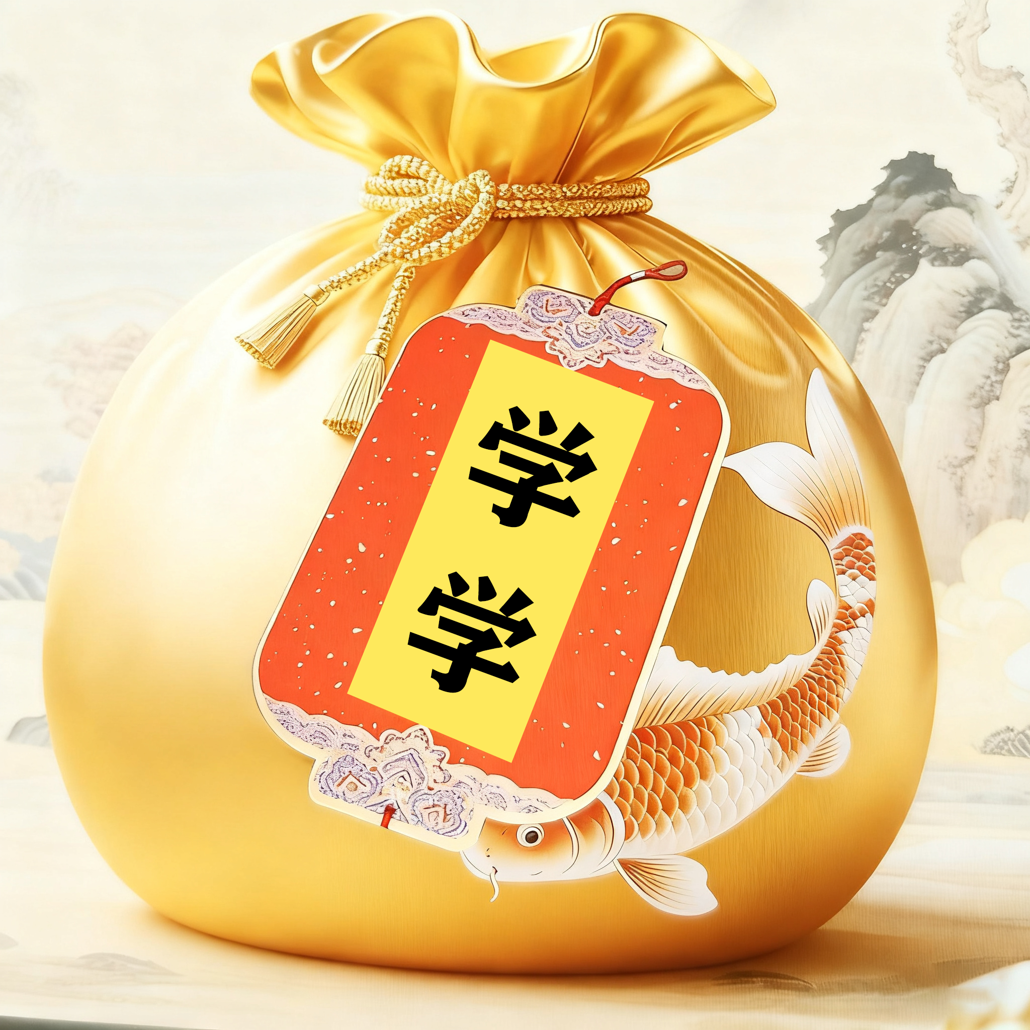 6号  学生文昌 生肖挂饰福袋（祝福七天）
