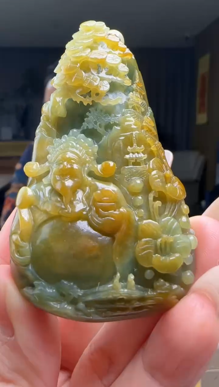 【闪购商品】翡翠吊坠(不含链)未镶嵌YJ@@960Q3J13315