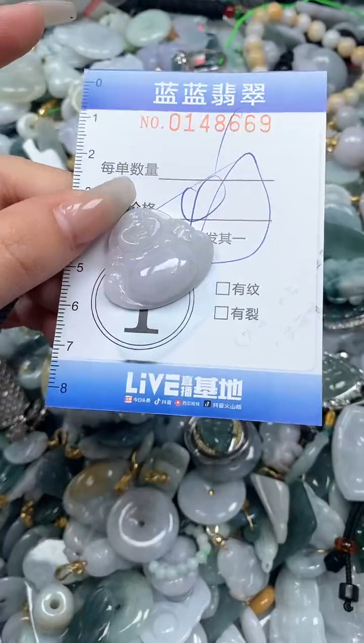 【闪购商品】翡翠颈饰未镶嵌闪购0148669多样性发其一