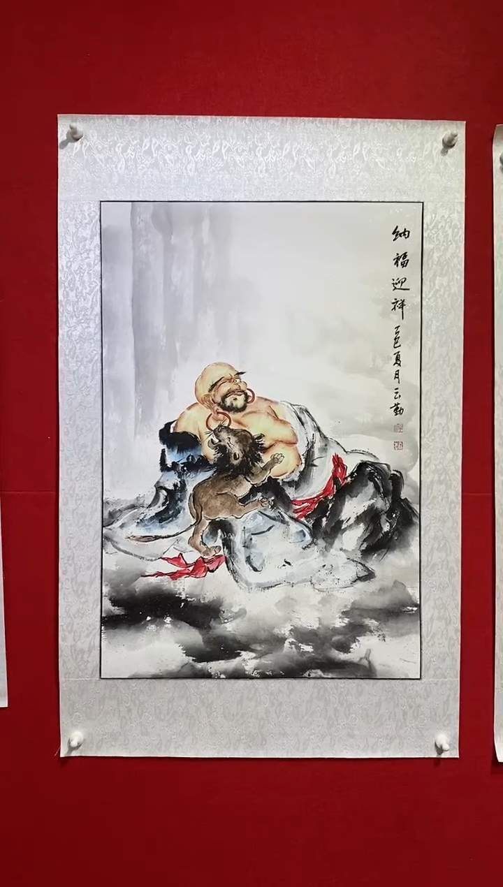 国画国画NYQ杰牛云勤老师作品
