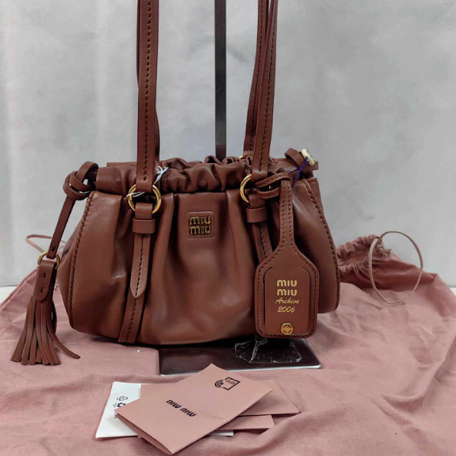95新 MIU MIU/缪缪 【包展】手提包/CPFP1989