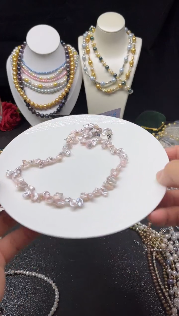 【闪购商品】淡水珍珠颈饰未镶嵌多人